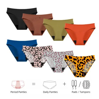 Oxygen Secret 4 Layers Menstrual Bikini Sanitary Panties
