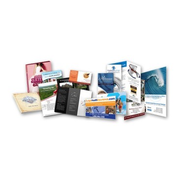 Low price China brochure printing service