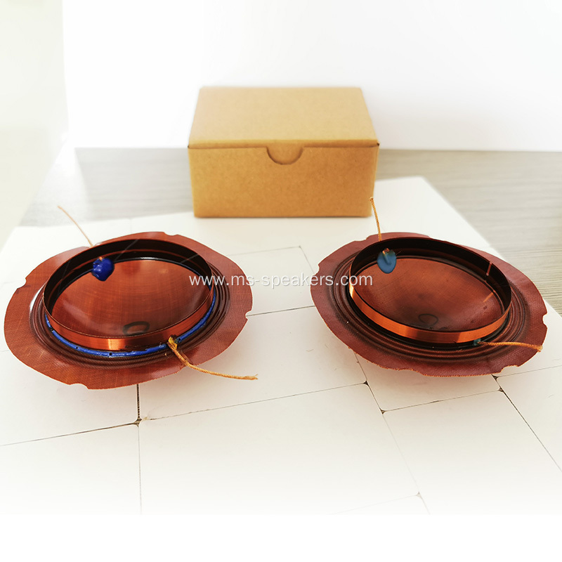 51.6mm PA Loudspeaer Parts Phenolic Diaphragm