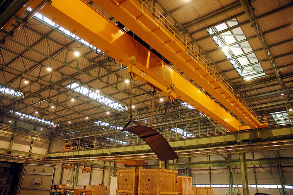 double girder 50 ton overhead crane