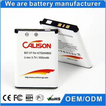 High capacity 950mAh BST-37 mobile phone battery for Sony Ericsson