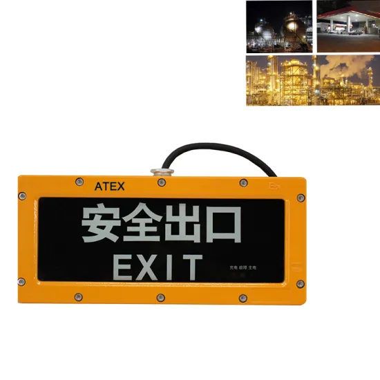 LEDUN Chemical Industry IP66 3W LED Explosion-Proof Safety Sign Lamp