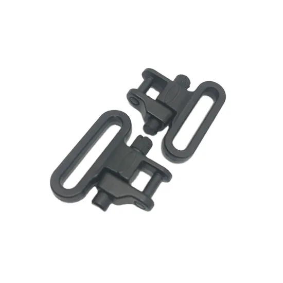 Black Quick Release Alloy Straps Buckle - Adjustable Strap Buckles for Backpack (2 Sizes)