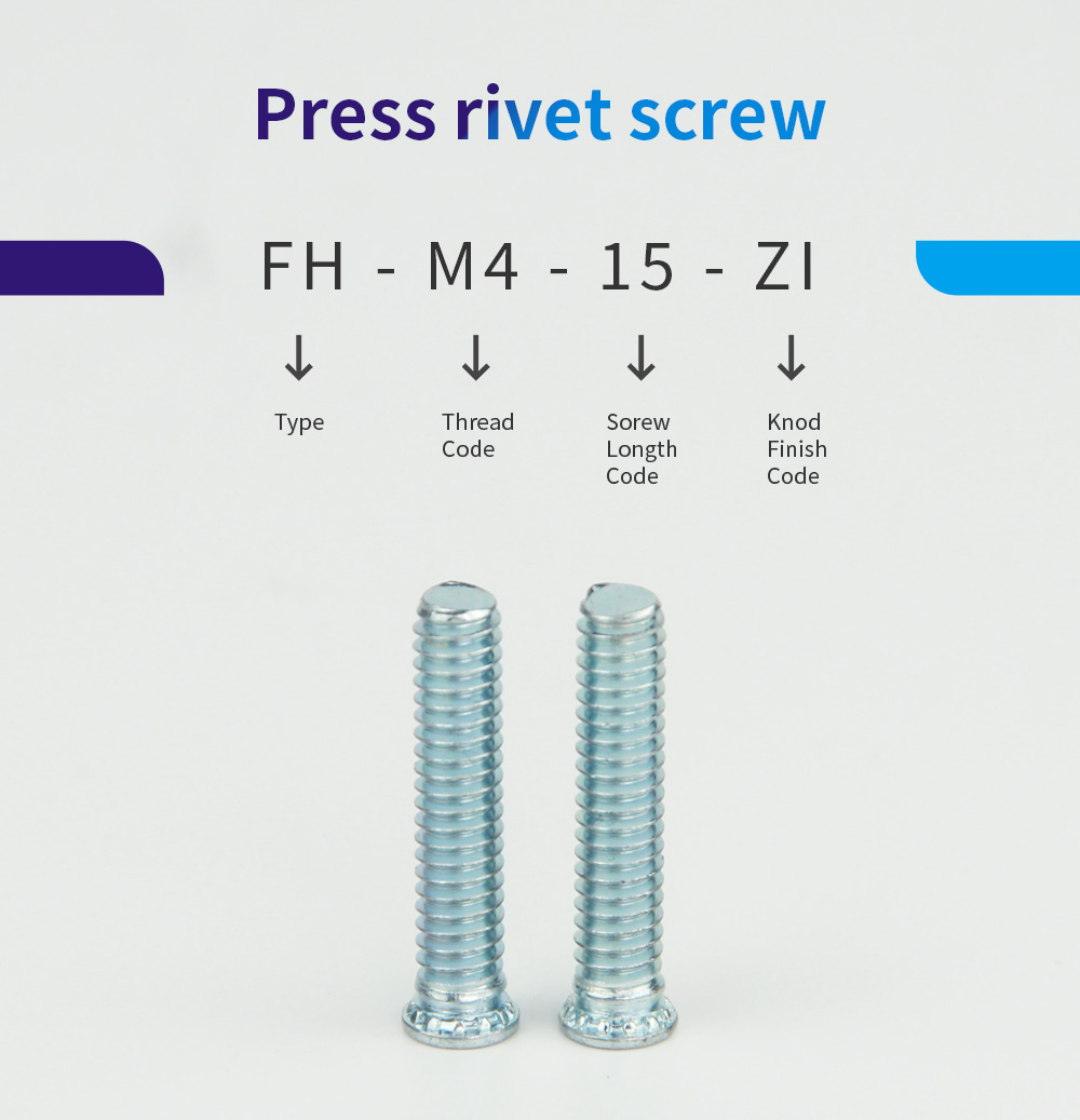 Self Clinching Screws Fh M4