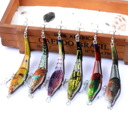 Colorful Painted Hard Bait 95mm 8.9g Willfishing Swim Bait Lures