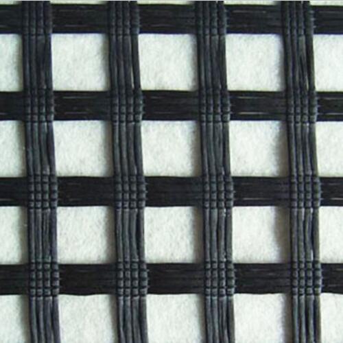 PP geogrid High Strength Warp Knitted Polyester PET Woven Geogrid Manufactory