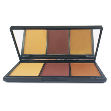 Wholesale Makeup Contour Cream Kit with Sunscreen 3-Color Contour Palette