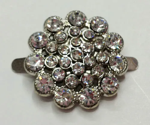 3mm Sparkly Shoe Flower Clips