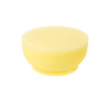 BPA Free 100% Silicone Suction Bowl with Lid