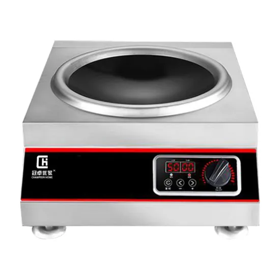 2023 High-Speed 5000W Commercial Induction Cooker - Intelligent 240V Electric Stove