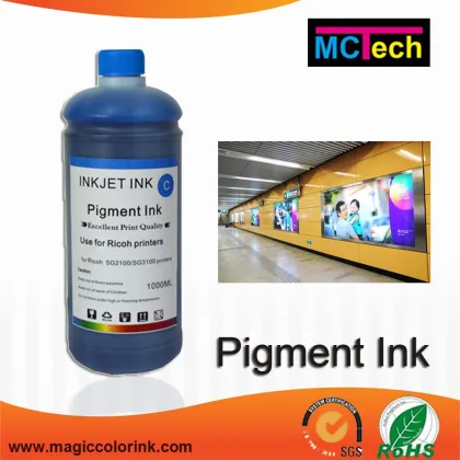 Indoor Printing Inkjet Dye Pigment Ink cmyk