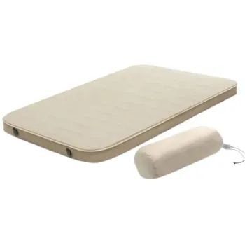 Compact Inflatable Travel Camping Mat - Single Sleeping Pad