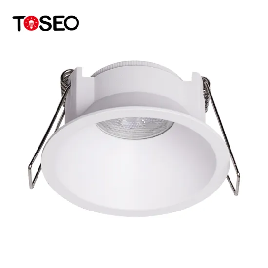 7W LED Downlight: Round, Deep Recessed, Anti-Glare Spotlight