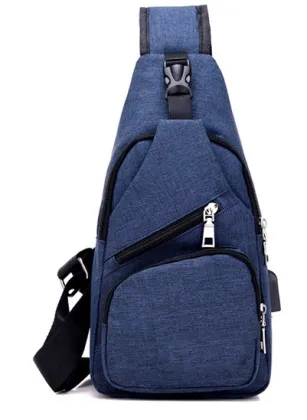 Men's Casual Chest Bag - Professional Design Sling Backpack