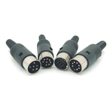 Male DIN Solder Cable Adapter Keyboard Mouse Plug