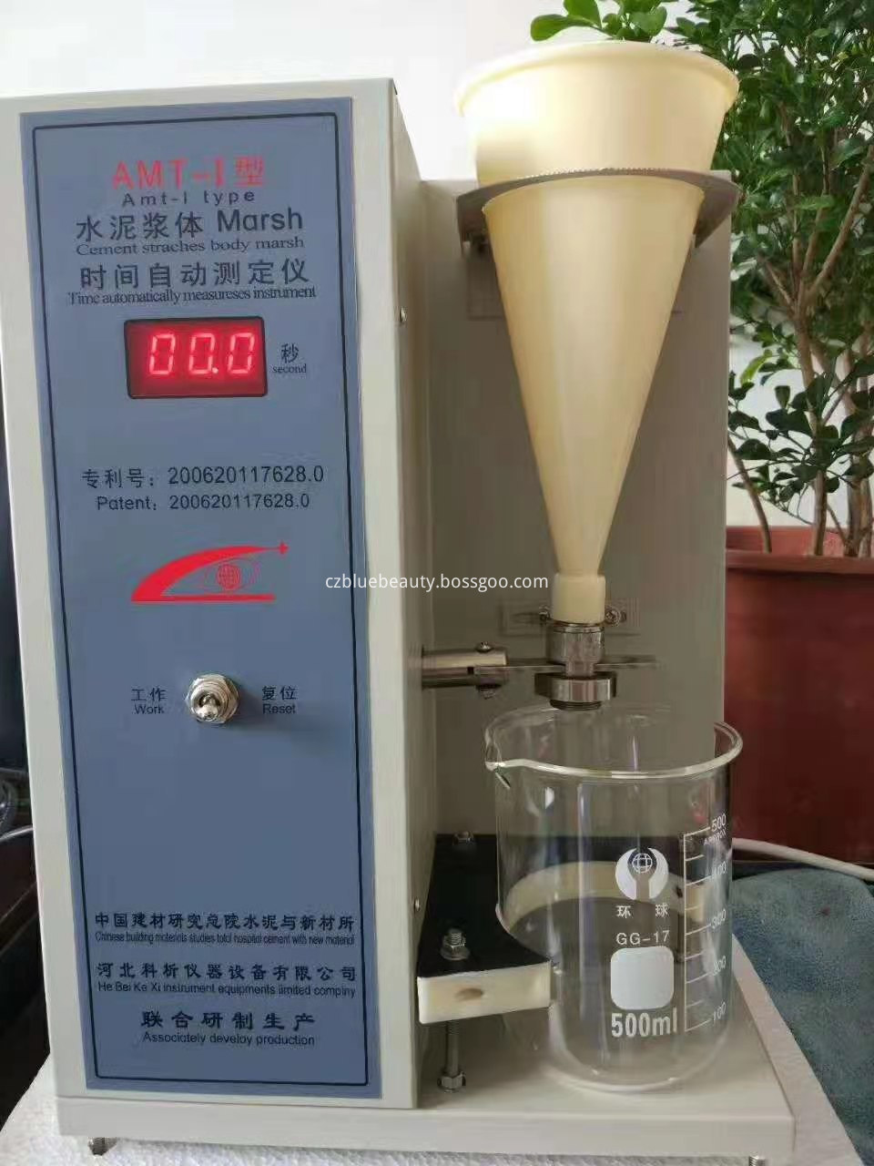 Automatic cement paste test