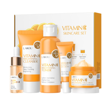 Bettermiss Wholesale Bright Vitamin C 5-in-1 Skin Care Set