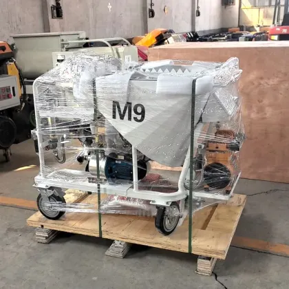 Advanced Technology Wall Plaster Machine: Gypsum Spraying Machine Plaster Station