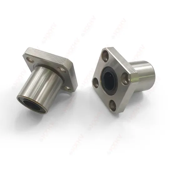 SWK8GUU 12.7mm Bore Square Flange Chrome Steel Linear Bearing