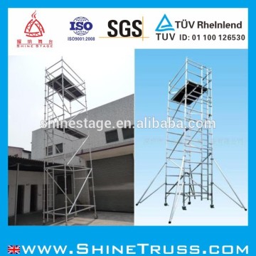8m high mobile aluminum scaffolding