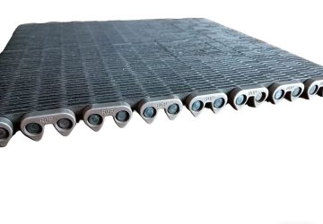 silent low noise toothed chain belt wear resistant heat resistant high speed conveying