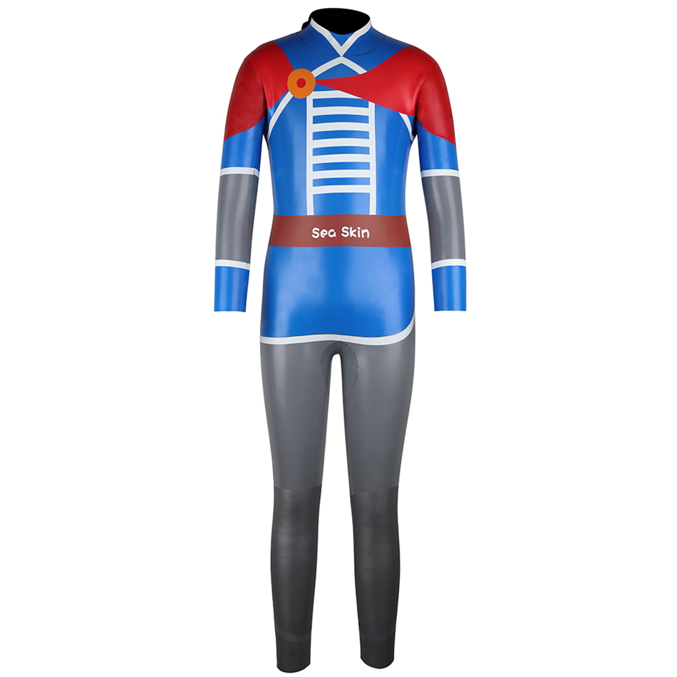 Seaskin Kids Super Stretch Back Zip Diving Wetsuits