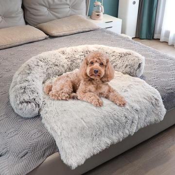 ソファスタイル犬のベッド猫ベッドソファーマットカバー