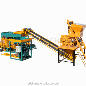 QT6-15 Interlocking Hollow Full Auto Block Making Machine for Brick Making Machinery - Full Set