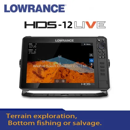 Lowrance HDS 12 Live with Active Imaging 3-in-1 Transom Mount Transducer & C-Map Pro Chart