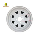 Painting 15inch Steel Wheels for Trailer