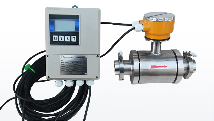 Suprimento de água Químetro de fluxo eletromagnético inteligente