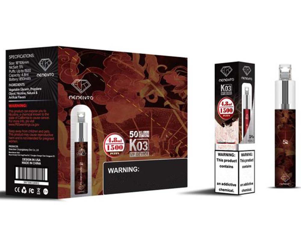 Aim K03 Еднократна Vape Pen 1500 Puffs