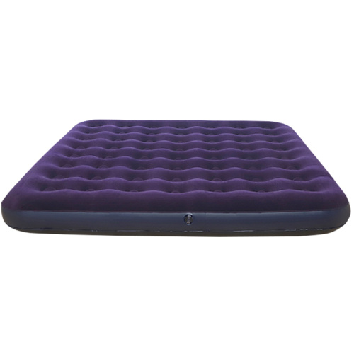 Double Flocked Camping Airbed Inflatable Mattress Air Bed
