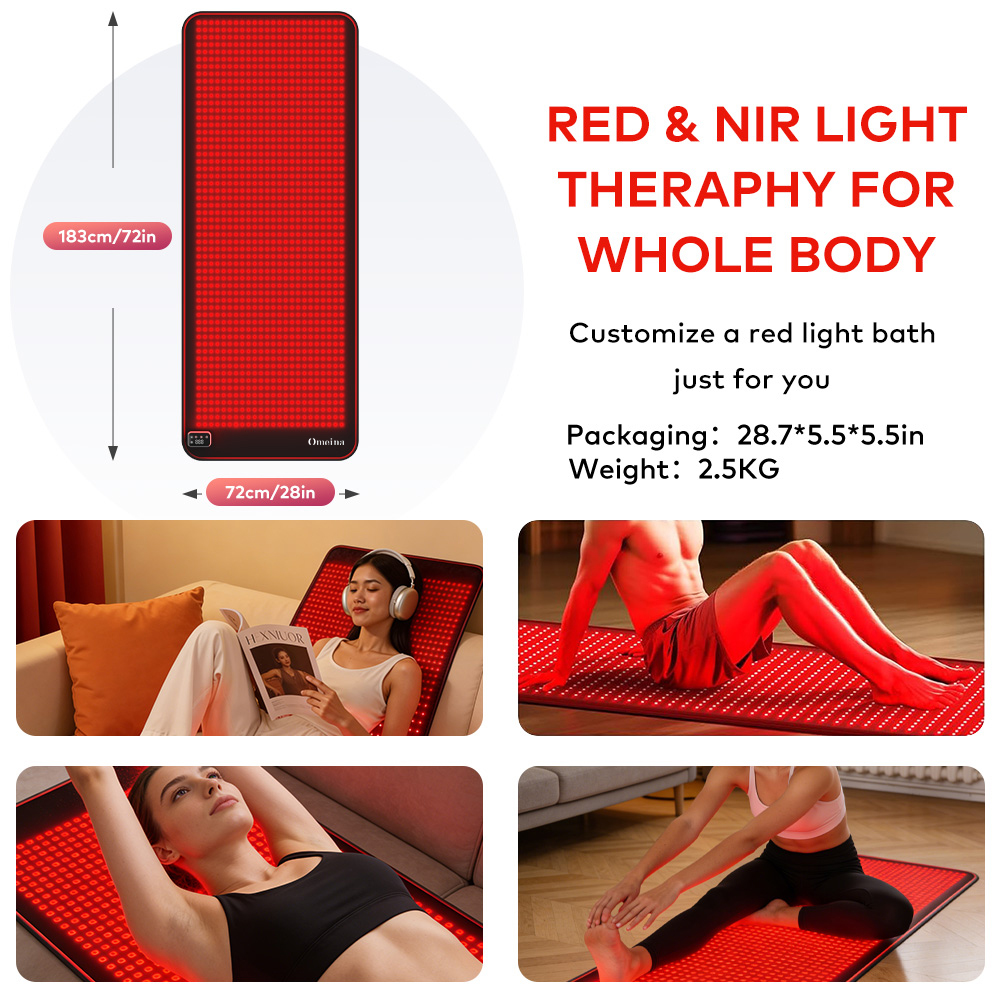 Omeina red light therapy mat