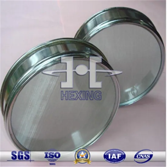 SUS 304 Woven Wire Mesh Test Sieves