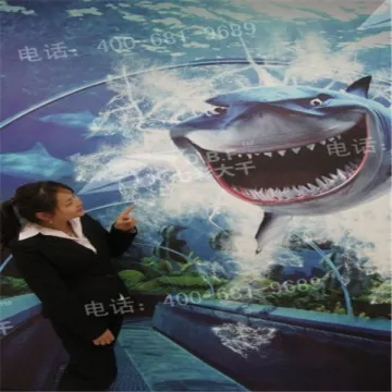 3D magic poster murals/fantasy 3D painer for advertisement/moderndoll 3D murals