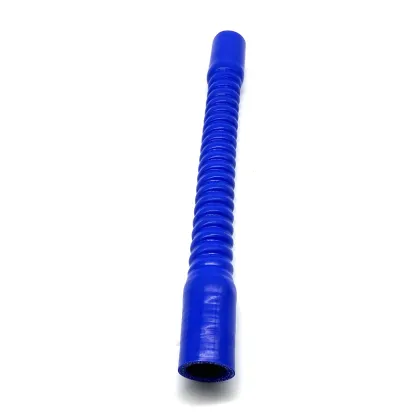 Customized corrugated silicone hose flexible automobile reinforced silicon corrugated air hose