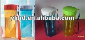 plastic cup with lid for promotion (BPA free)