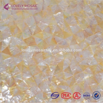 Sea Shell Mosaic Tiles Golden Sea Shell Mosaic Tiles Mother of Pearl