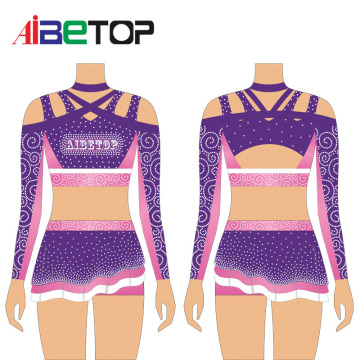 Uniformi di allegria viola personalizzate