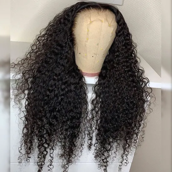 Wholesale Human Hair Lace Front Brazilian Wigs 180% Density Transparent Swiss 13*6 Lace Front Wig