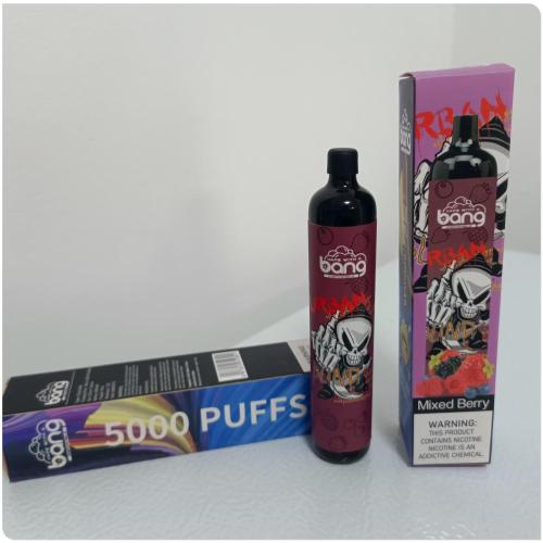 Bang 5000 Puffs Disposable Vape Hot Sale Sweden