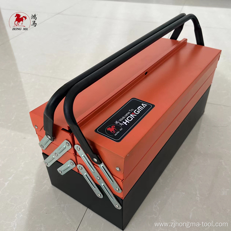 Metal roller cabinet tool trolley with working top