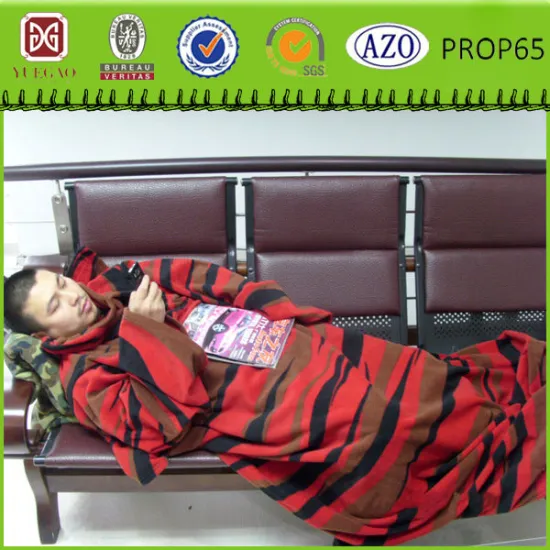 Tattoo puff sleeve tv blanket