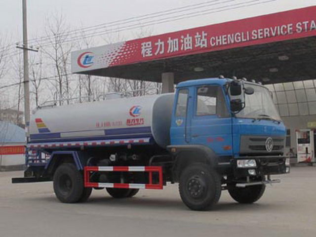 دونغفنغ 153 10-15CBM شاحنة صهريج مياه