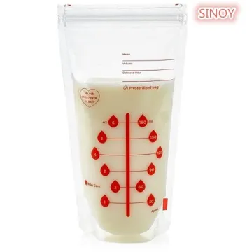 BPA free pre-sterilized feeding breast milk storage bag