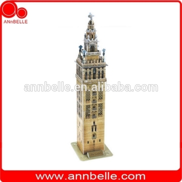 3d diy building puzzle 3d puzzle The Giralda (Spain)