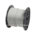 Construcción cable de alambre de acero electro galvanizado