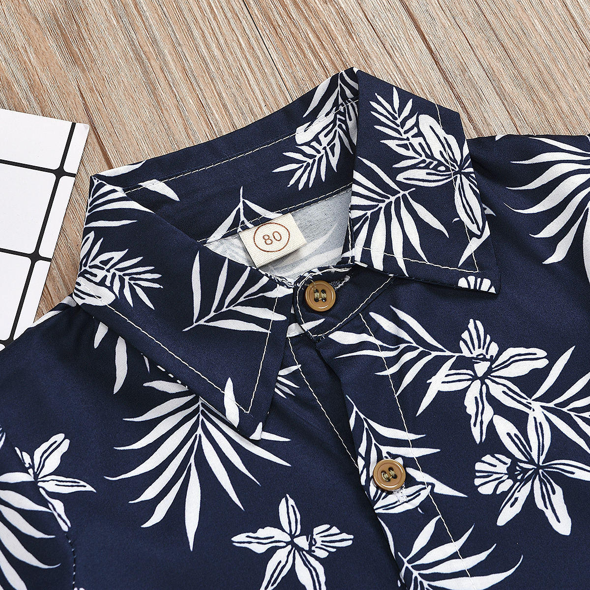 2020 Summer Infant Baby Boys Clothes Sets Print Short Sleeve Shirts Tops+Shorts Trousers Beach Sets