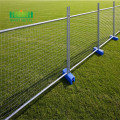 Temporary construction fence panels